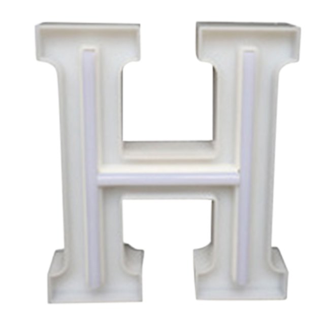 WRXMIJNHGSA Hangs Under $10 LED Letter Lights Light Up Plastic Letters Standing Hanging Warm Wihte Light