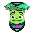 thumbnail image 6 of Teen Titans Go Baby Boy Girl Short Sleeve Romper Clothes Bodysuit Baby Summer One Piece Jumpsuit, 6 of 8