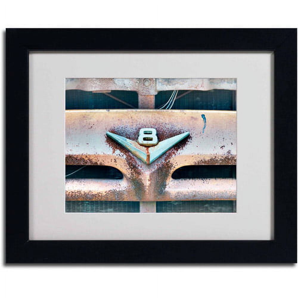 Trademark Fine Art "V8" by Yale Gurney, Black Frame