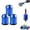 Blue 3pcs, variant on 3/5 PCS Magnetizer & Demagnetizer Tool Set,Screwdriver Head Magnetic Ring,Alloy Screw Holder for DIY Repair