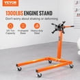 thumbnail image 2 of Soporte de motor VEVOR de 3/5 toneladas y 1300 libras con cabezal ajustable de 360°, 2 of 9