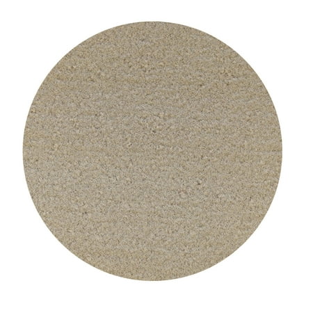 Friendly Duck - Broadway collection pet friendly area rugs with Rubber Marine Backing for Patio, Porch, Deck, Boat, Basement or Garage with Premium Bound Polyester Edges Beige 12' Round