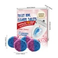 thumbnail image 3 of Toilet Bowl Cleaning Block, Powerful Descaling Deodorizing Cleaner, Removes Urine Scale Toilet Rings Odor, Long Lasting Automatic Toilet Cleaner for Bathroom Household, 3 of 9