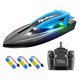 thumbnail image 2 of 4CH 2.4GHz Racing Speedboat Dual Motor RC Competitivo Bote de remos para niños niñas JShteea El nuevo, 2 of 9