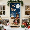 thumbnail image 4 of Holiday Christmas Door Cover, Stereoscopic Embroidery Door Curtain, Durable Reusable Decor, Perfect for Home Door and Wall to Celebrate Christmas Festivities, B, 1pcs, 4 of 6