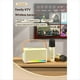 thumbnail image 4 of Máquina de Karaoke para Niños Adultos Mini Altavoz Karaoke Bluetooth Portátil con Micrófono Inalámbrico Luz LED para Banquetes,D, 4 of 8