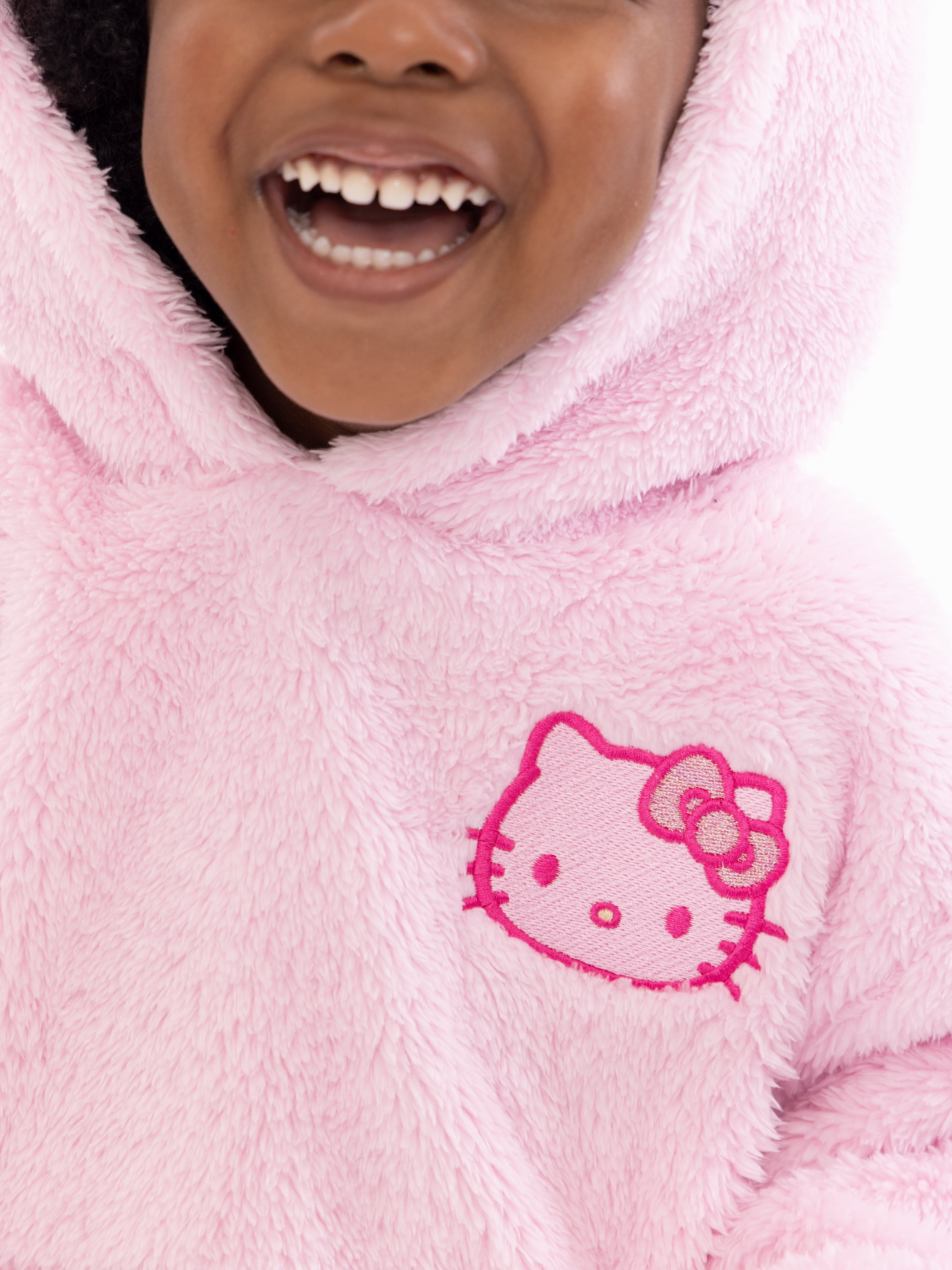 Hello Kitty Toddler Girls Plush Cosplay Hoodie, Sizes 12M-5T