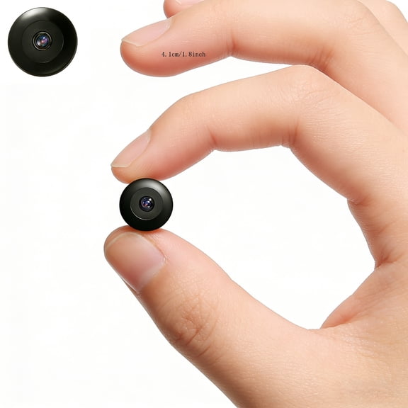 Wide Angle Lens Security Camera, 4K Mini WiFi Cam with Night Vision, 160° View, Motion Detection for Full-Room Coverage
