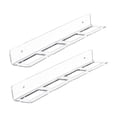 thumbnail image 3 of Almencla Hockey Puck Display Shelf Clear Storage Holder for Team Souvenir Collectible 2pcs, 3 of 8