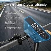 iScooter 350W Electric Scooter for Adults, 6 / 12 /18 Mph 3-Speed Escooter, Up to 15-21 Miles Range, Foldable Commuting Electric Scooter for Teens