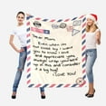 thumbnail image 2 of LHSHID Mothers Day Birthday Gifts for Mom Blanket to My Mom Gifts from Daughter Son Mom Blanket Presents for Mother's Day I Love You Mom Letter Warm Soft Throw Blankets 30"x40", 2 of 7