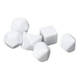 thumbnail image 3 of Dados en blanco poliédricos, 14 piezas de dados en blanco DIY dados de múltiples formas tablero de bricolaje dados en blanco instalación sin esfuerzo, 3 of 12