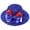 Blue, variant on vlrwzc Decorative Hair Pin Bow-knot Design Hat Hairpin Simple Hair Fastener Accessories French Hair Clips Hair Barrette Clips