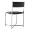 thumbnail image 3 of Menken Modern Chrome Side Chair, Set of 2, 3 of 11