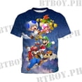 thumbnail image 4 of 3-13 Años super Mario Bros Kids Camiseta De Manga Corta Moda Impresión 3D Colorido Niños Niñas Camisas Juegos De Dibujos Animados Top, 4 of 4