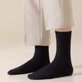 thumbnail image 5 of Sookeceks 6 Pairs Wool Crew Socks for Men, Soft Heat Storage Socks Mens Trouser Socks for Casual Dress Socks Size 7-11, 5 of 8