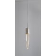thumbnail image 2 of Bethel International Single Pendant Lighting Chrome Metal & Crystal, 2 of 3