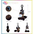 thumbnail image 2 of Dollibu Caballo Peluche Llavero: Encanto Animal con Ojos Grandes, Accesorio Divertido para Niños, 2 of 3