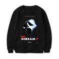 thumbnail image 3 of Scream 7 Inspired Print Merch Sweatshirt – Unisex Crewneck Long Sleeve Pullover , Casual Streetwear Top for Movie Fans, 3 of 6