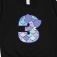 thumbnail image 3 of Inktastic 3rd Birthday Mermaid 3 Year Old Girl Toddler Sweatshirt, 3 of 4