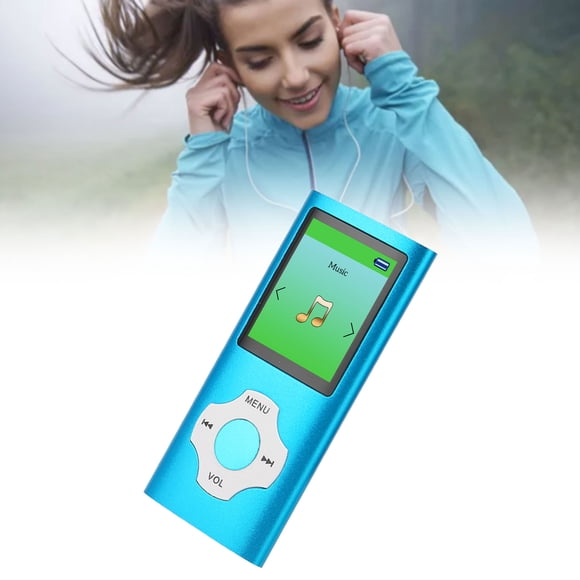 Lecteur MP3 Écran LCD 1.8 Pouces Support Enregistrement Radio FM Lecteur de Musique Portable pour Étudiants