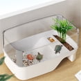 thumbnail image 1 of Turtle Breeding Tank with Sun Platform Ideal Brazilian Turtle Habitat, 1 of 6
