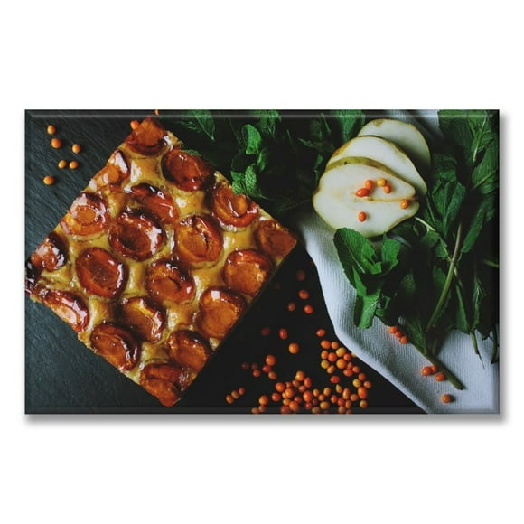 Cuadro Canva Listo Para Colgar Tipo Galería Pan Con Carne 40X60 cm