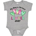 thumbnail image 3 of Inktastic My Mom is the Best Lawyer Ever Boys or Girls Baby Bodysuit, 3 of 5