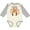 Natural and Heather, variant on Inktastic Grammy Loves Me- cute baby fox Boys or Girls Long Sleeve Baby Bodysuit