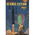 thumbnail image 2 of Retrosci-fi 23x32 Gold Ornate Wood Framed with Double Matting Museum Art Print Titled - Astounding Science Fiction: Space Fear, 2 of 4