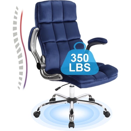 blue office chair with flip product