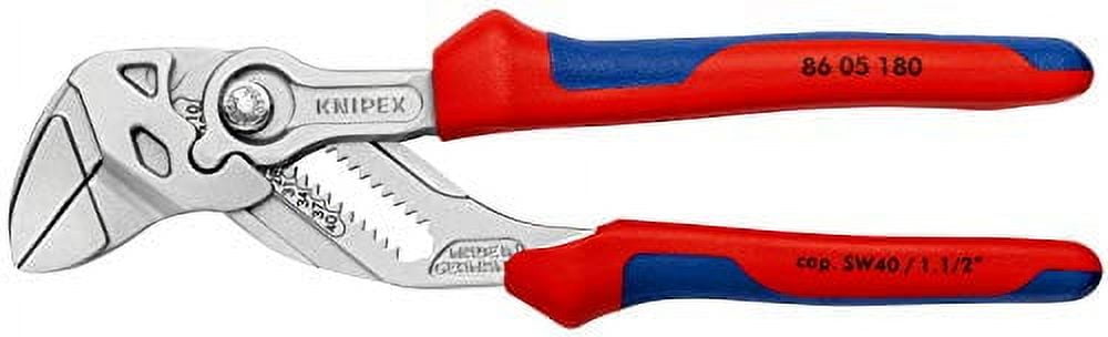 knipex 86 05 180 pliers wrenches 7,09" with soft handle