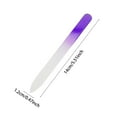 thumbnail image 3 of 5/4/3/2/1pcs Glass Nail File with Plastic Sleeve Gradient Rainbow Color for Acrylic Nail Emery Boards & Buffer Double Sided Finger Nail Files Manicure Nail Care Tool for Women, 3 of 8