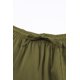 thumbnail image 3 of ABPHQTO Pantalones casuales sin cordones con cintura elástica y cordón verde para mujer con bolsillos, 3 of 5