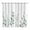 White Gray Green, variant on Blue Botanical Kitchen Curtains 63 Inch Length, Pastoral Leaf Watercolor Grommet Top Bedroom Living Room Curtains, Light Filtering Cafe Curtain Drapes 2 Panels Set 84''x63''