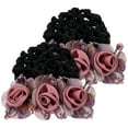 thumbnail image 1 of 2 Pcs Couvre-Chignon pour Femmes Accessoires Cheveux Filet de Chignon Barrettes, 1 of 9