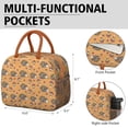thumbnail image 6 of Reusable Hedgehog Lnsulated Lunch Bag for Women & Men-Leakproof Water-Resistant Cooler Tote,Large Capacity(10.6x8.7x6.3in)for Work,Office,Travel,Picnic,Beach., 6 of 7