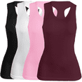 thumbnail image 1 of SET DE 4 BLUSAS UNITALLA CAMISETA PARA DAMA SURTIDO EN COLOR SIN MANGAS, 1 of 5