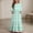 Mint Green, variant on ITSAME Girls Striped Maxi Dress Ruffle Short Sleeve Round Neck Loose Fit Summer Comfy Casual A-Line Dress Pink Size 5T