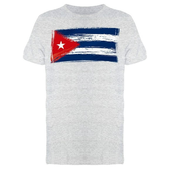 Cuba National Flag Graphic Tee Men's -Image by Shutterstock