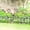 Black, variant on Decorative White Garden Fence Border 18in X50ft Outdoor Metal Wire Garden Fencing Flower Bed Folding Fences Panel Patio Edging Landscape for Yard