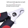 thumbnail image 3 of Professional Pet Cat Dog Nail Clipper Cutter with Sickle Stainless Steel Grooming Scissors Clippers for Pet Claws Dog Supplies ShopWise Round, 3 of 11