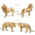 thumbnail image 4 of Toys 7 PCs Animal Toys Figurines Simulation Animal Model Gold Version Simulation Forest Zoo Model for Kids Preschool Educational Animals Toys, 4 of 8