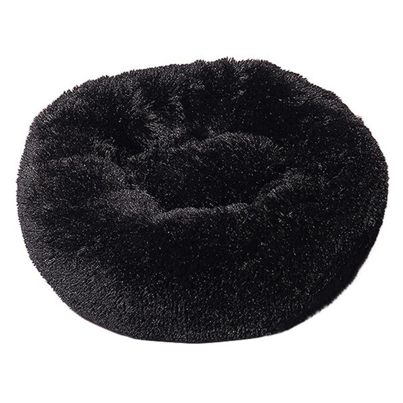 dog bed round plush