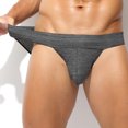 thumbnail image 3 of Men's Low-Rise Solid Color Highly Breathable Briefs, 3 of 5