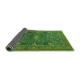 thumbnail image 2 of Ahgly Company Indoor Square Oriental Green Industrial Area Rugs, 7' Square, 2 of 4