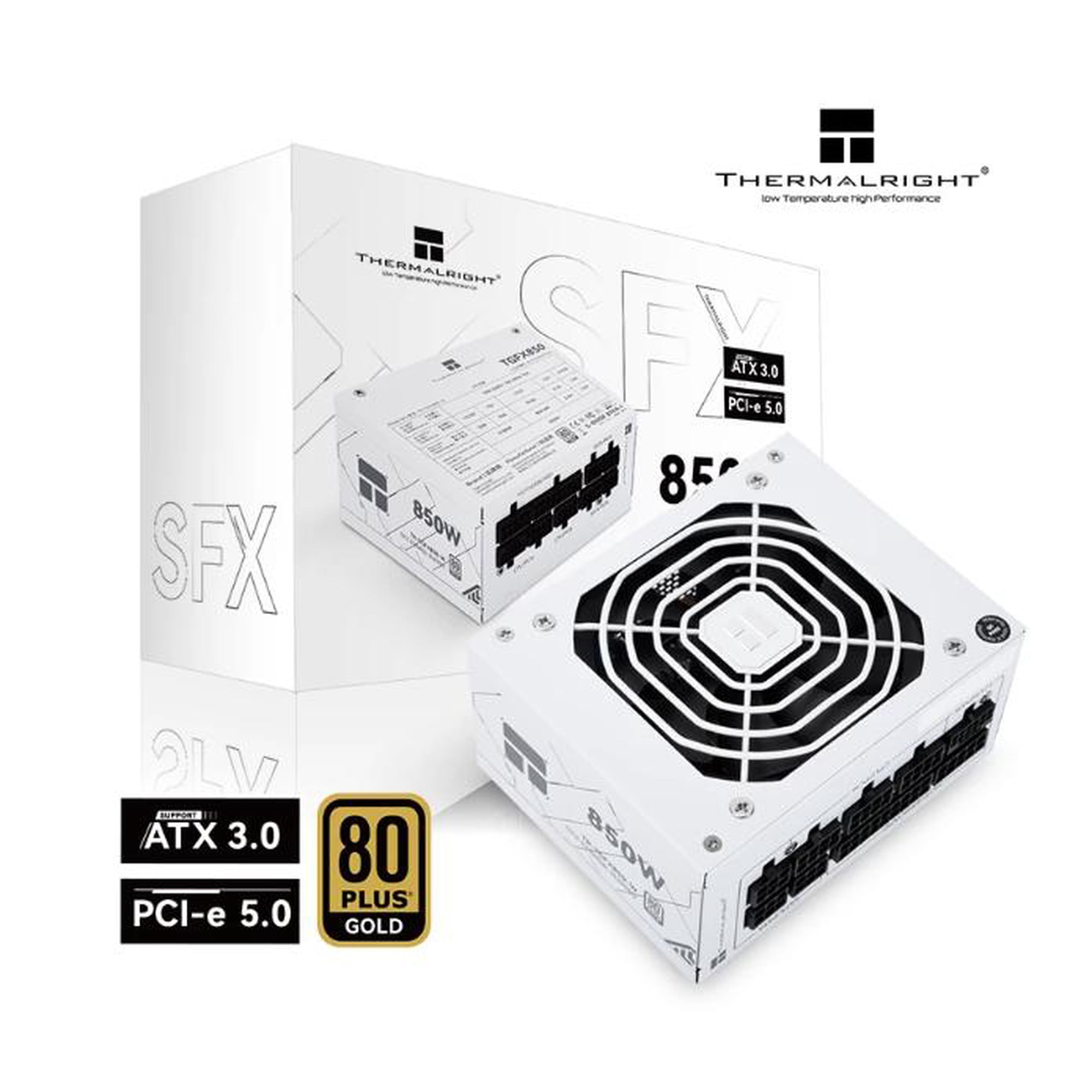 Thermalright TR-TGFX 850-W 850W SFX Gold Full Modular Power Supply White