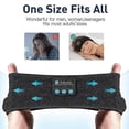 thumbnail image 4 of Wireless Bluetooth Elastic Headband Comfortable Sleeping Eye Mask Headphone Headset Music Fitness Sports, 4 of 5