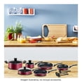 thumbnail image 4 of Batería de cocina T-fal Character 12pz Roja, 4 of 4