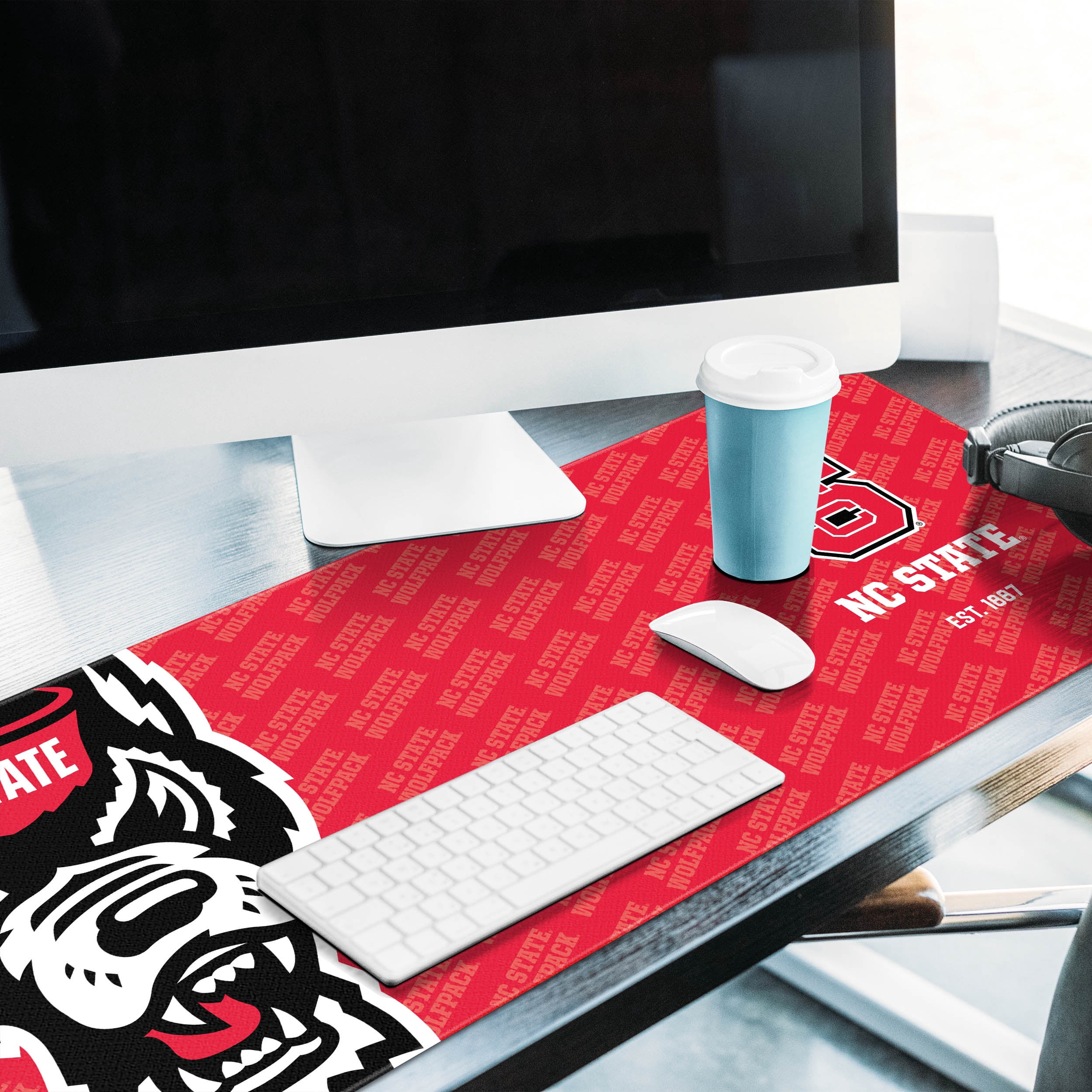 NC State Wolfpack Logo Series Desk Pad SMU
